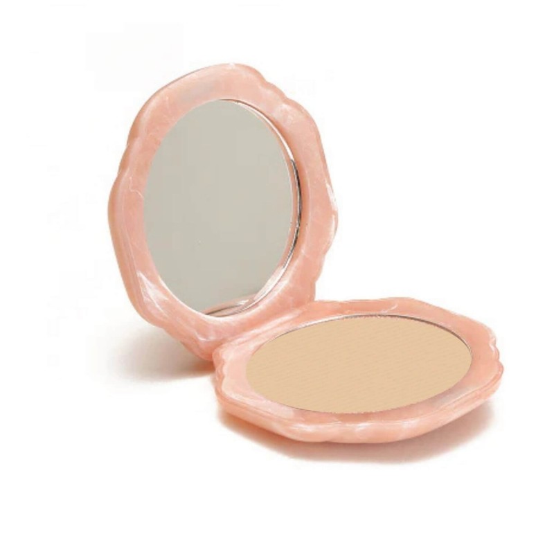 Bésame Rose Radiance Compact with Soft Focus Finishing Powder