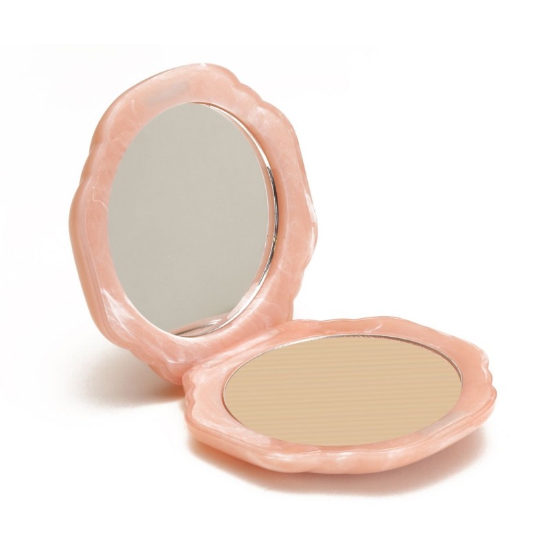 Bésame Rose Radiance Compact with Soft Focus Finishing Powder