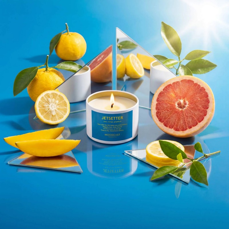 Moodcast Jetsetter 3oz Mini Candle 