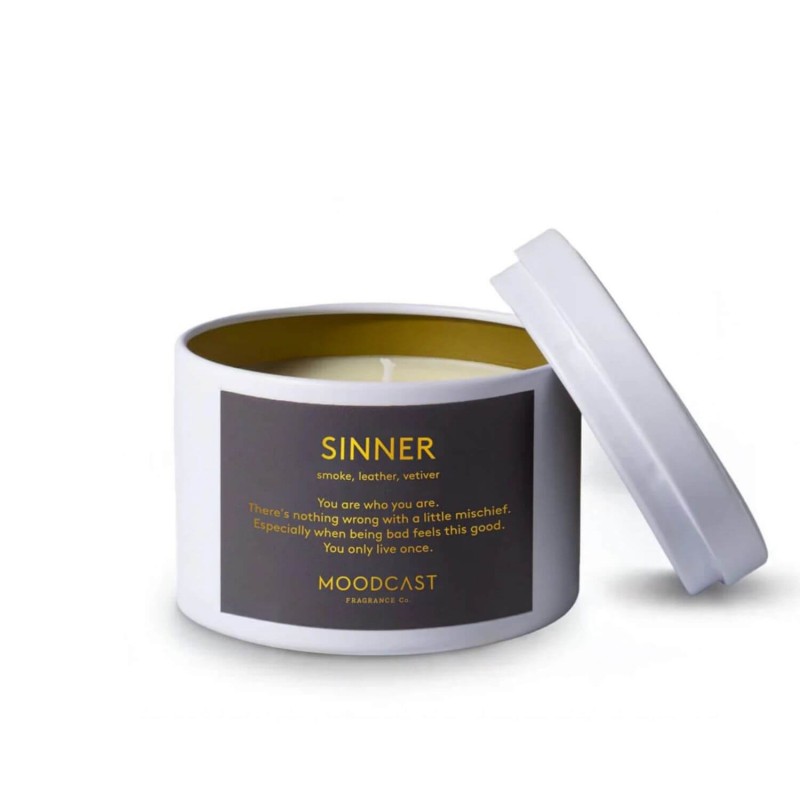 Moodcast Sinner 3oz Mini Candle Moodcast Sinner 3oz Mini Candle