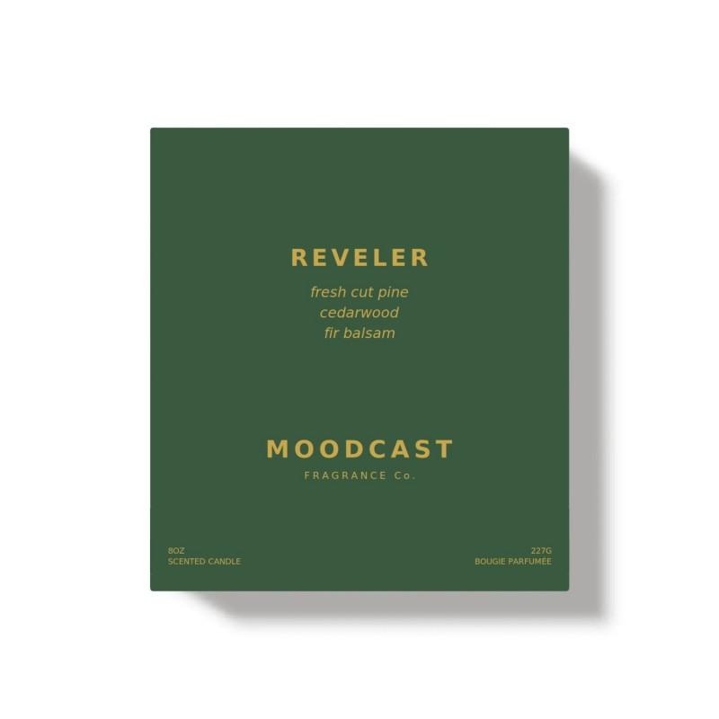 Moodcast Reveler 8oz Candle 