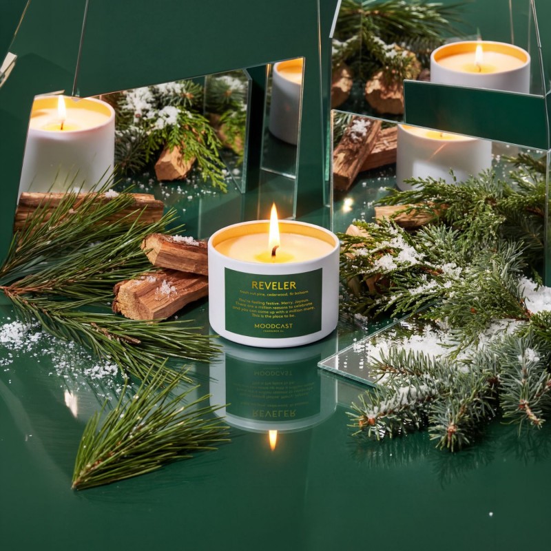 Moodcast Reveler 3oz Mini Candle 