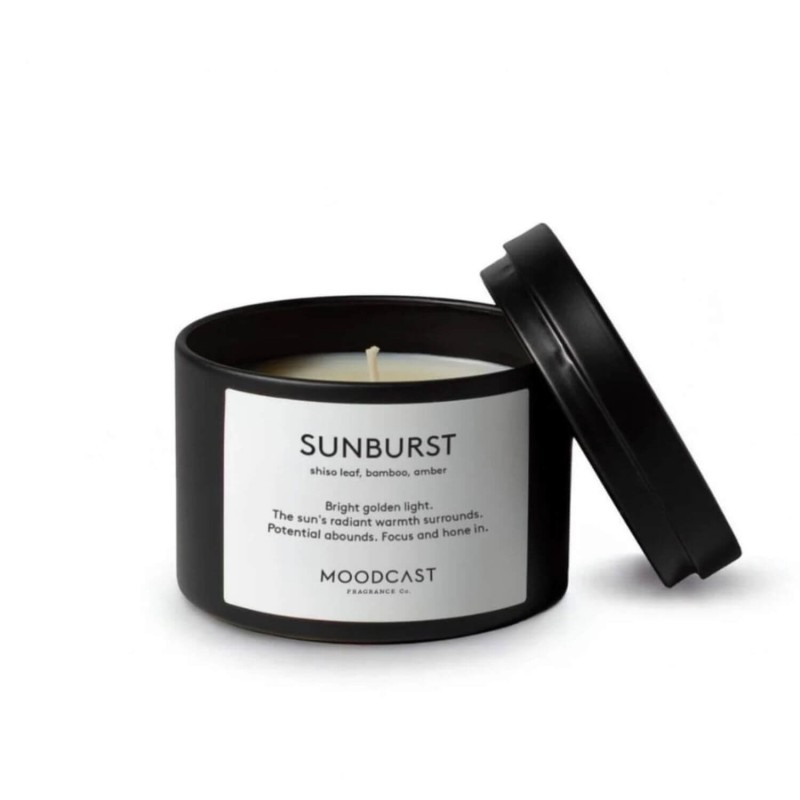 Moodcast Sunburst 3oz Mini Candle Moodcast Sunburst 3oz Mini Candle