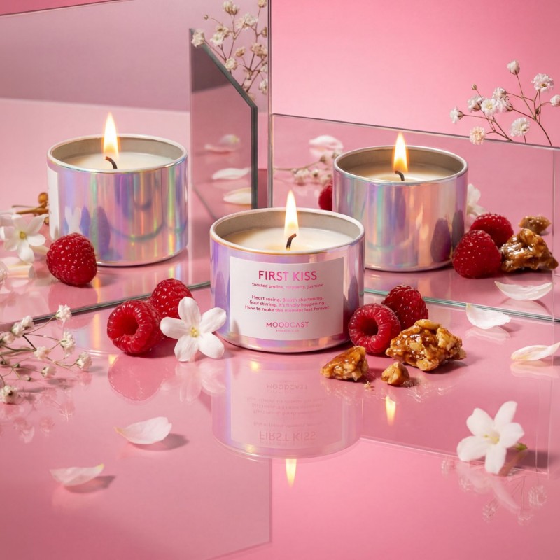 Moodcast First Kiss 3oz Candle Moodcast First Kiss 3oz Candle