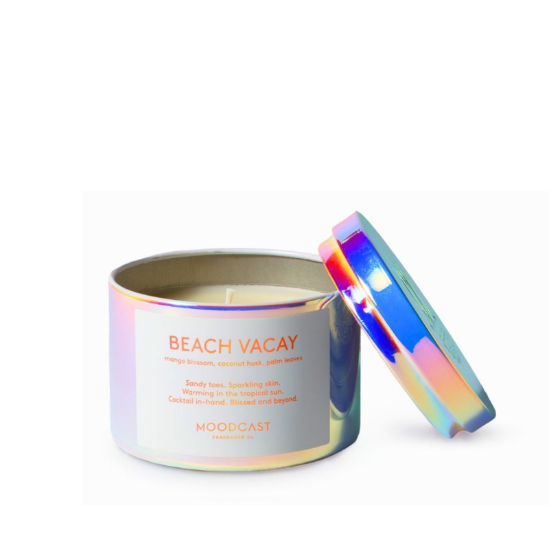 Moodcast Beach Vacay 3oz Candle 