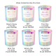 Moodcast Vibes 8oz Candle Starter Pre-Pack Moodcast Vibes 8oz Candle Starter Pre-Pack