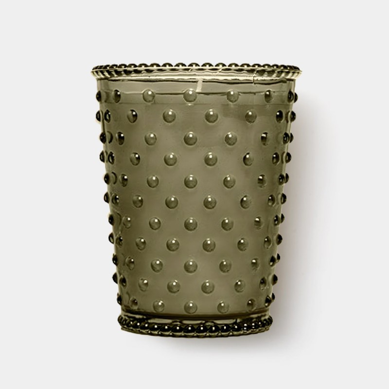 Simpatico Hidden Woods #594 Hobnail Glass Candle 