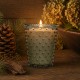 Simpatico Hidden Woods #594 Hobnail Glass Candle 