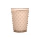 Simpatico Lush Limestone #785 Hobnail Glass Candle 