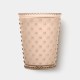 Simpatico Lush Limestone #785 Hobnail Glass Candle 