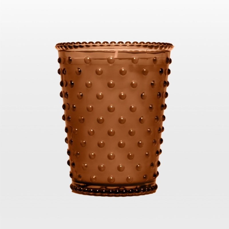 Simpatico Apple Maple Bourbon #268 Hobnail Glass Candle 