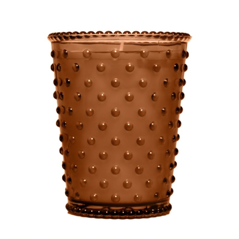 Simpatico Apple Maple Bourbon #268 Hobnail Glass Candle 