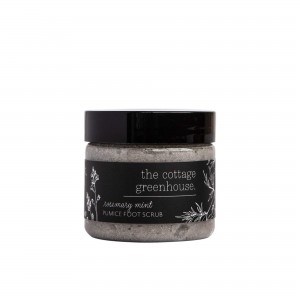 The Cottage Greenhouse Travel Rosemary & Mint Foot Scrub  1.70oz / 48g 