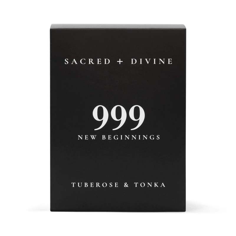 Sacred+Divine 999 / NEW BEGINNINGS / TUBEROSE & TONKA