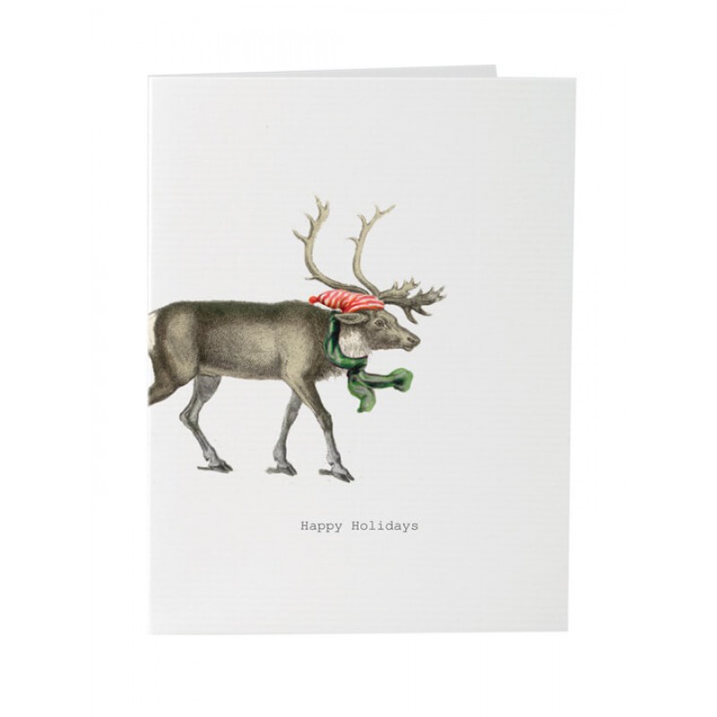 TokyoMilk Card Happy Holidays Reindeer 