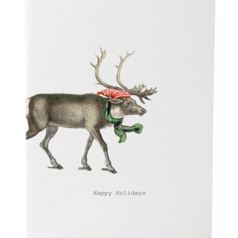 TokyoMilk Card Happy Holidays Reindeer 