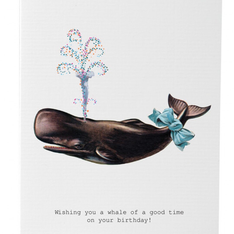 Tokyomilk Card A Whale of a Good Time 