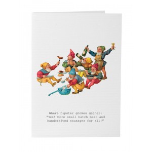 Tokyomilk Card Hipster Gnomes