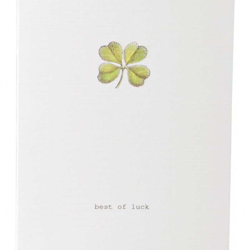 TokyoMilk Card Good Luck Clover 