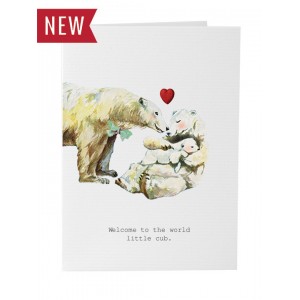 Tokyomilk Card Welcome to the World Little Cub
