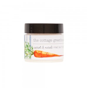 The Cottage Greenhouse Travel Size Carrot & Neroli Salt Scrub 