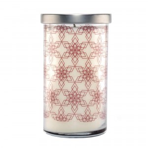 K. Hall Designs Holiday Spice Screen Print Candle 22oz / 623g