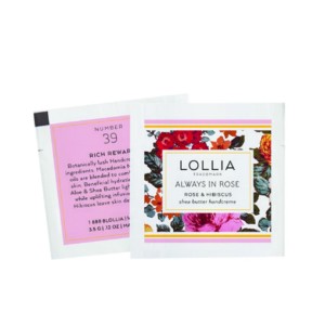 Lollia Always In Rose Handcreme Foils 