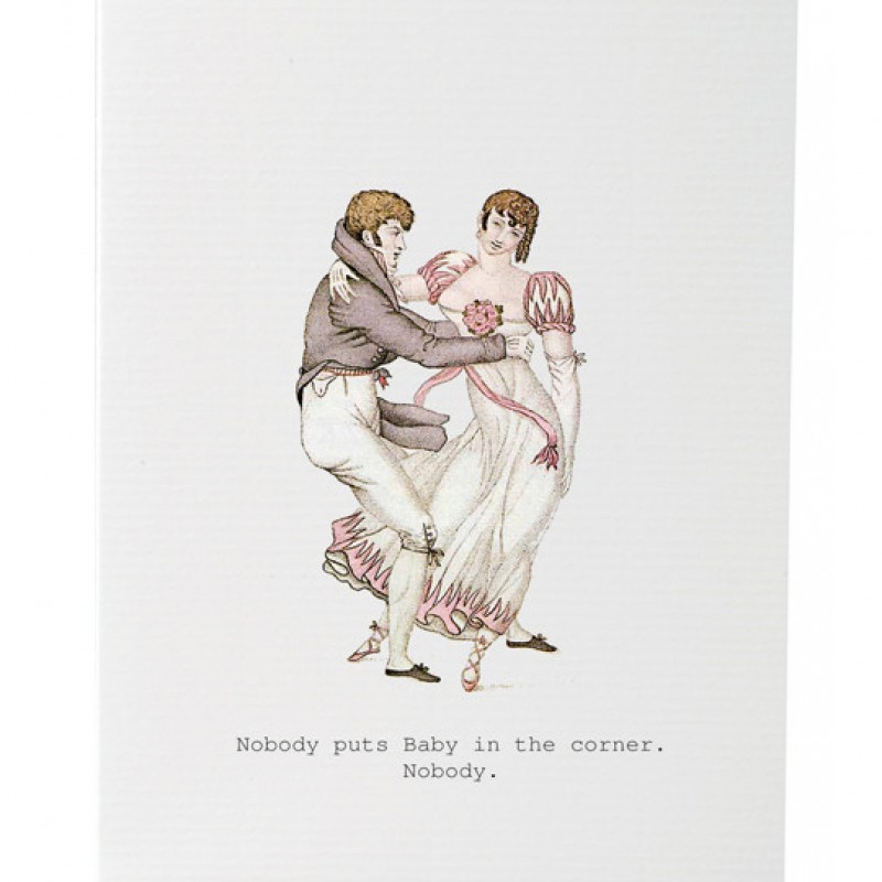 TokyoMilk Card Nobody Puts Baby In The Corner