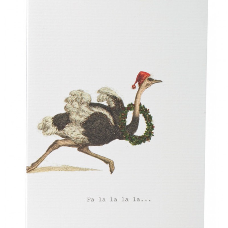 TokyoMilk Card Fa La La La La (Ostrich)