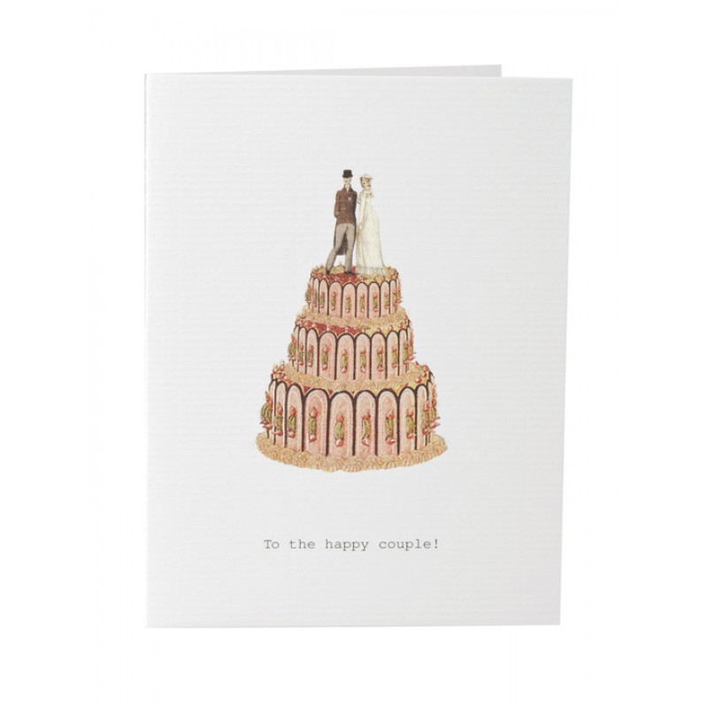 TokyoMilk Card Happy Couple Bride & Groom