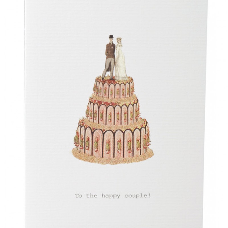 TokyoMilk Card Happy Couple Bride & Groom