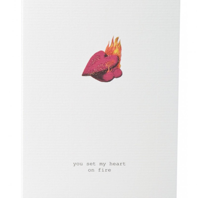TokyoMilk Card You Set My Heart On Fire TokyoMilk Card You Set My Heart On Fire