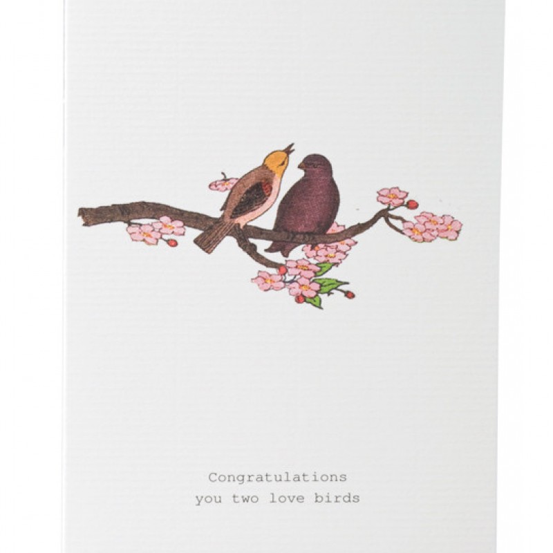 TokyoMilk Card Congrats Love Birds