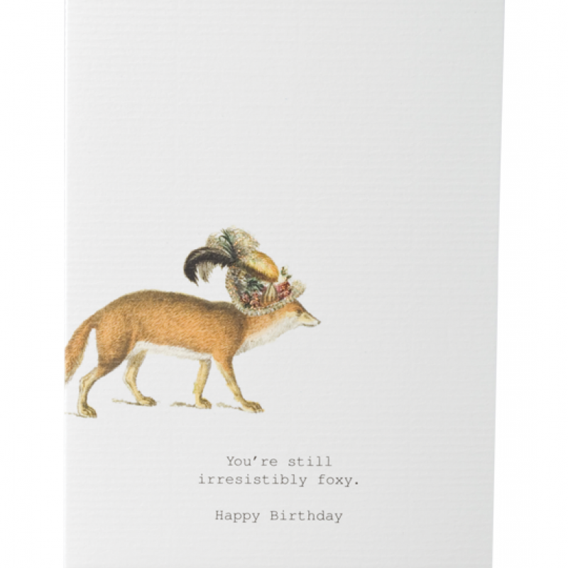 TokyoMilk Card Still Irresistably Foxy