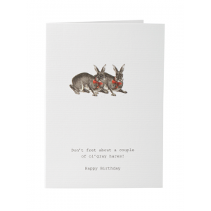 TokyoMilk Card Grey Hares