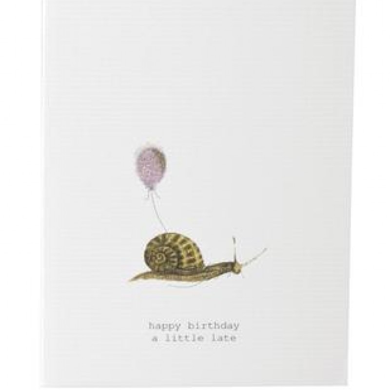 TokyoMilk Card Happy Birthday A Little Late 
