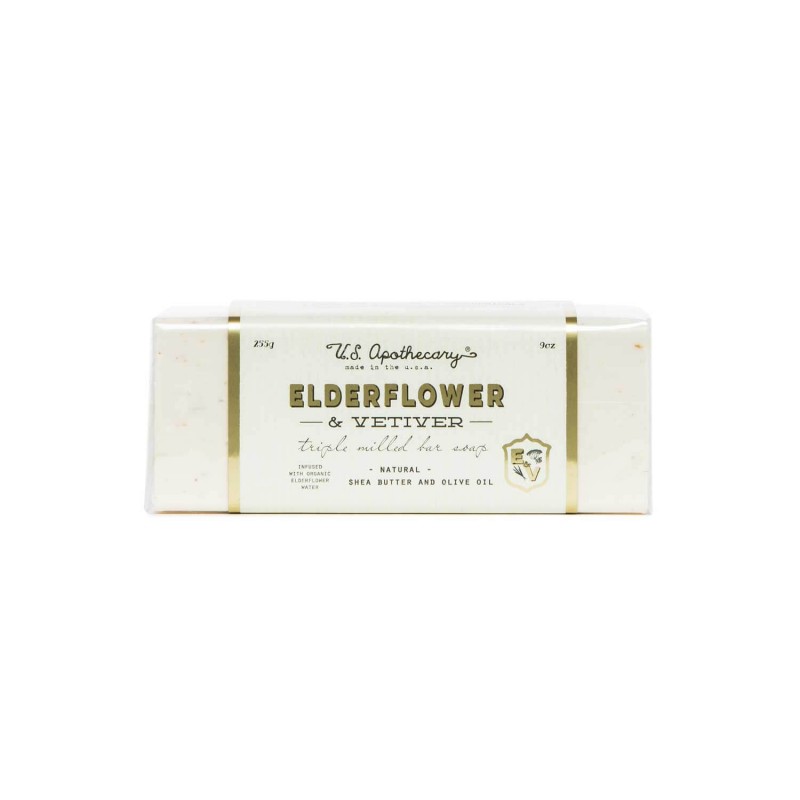 U.S. Apothecary Elderflower & Vetiver Bar Soap