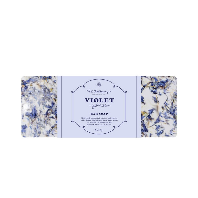 U.S. Apothecary Violet + Yarrow - Bar Soap 255G