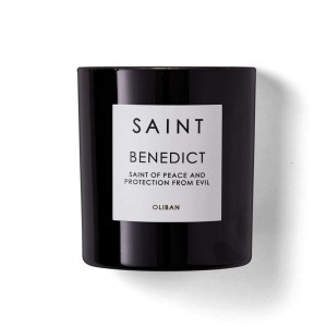 SAINT Benedict Saint of Peace and Protection from Evil 11oz Candle 
