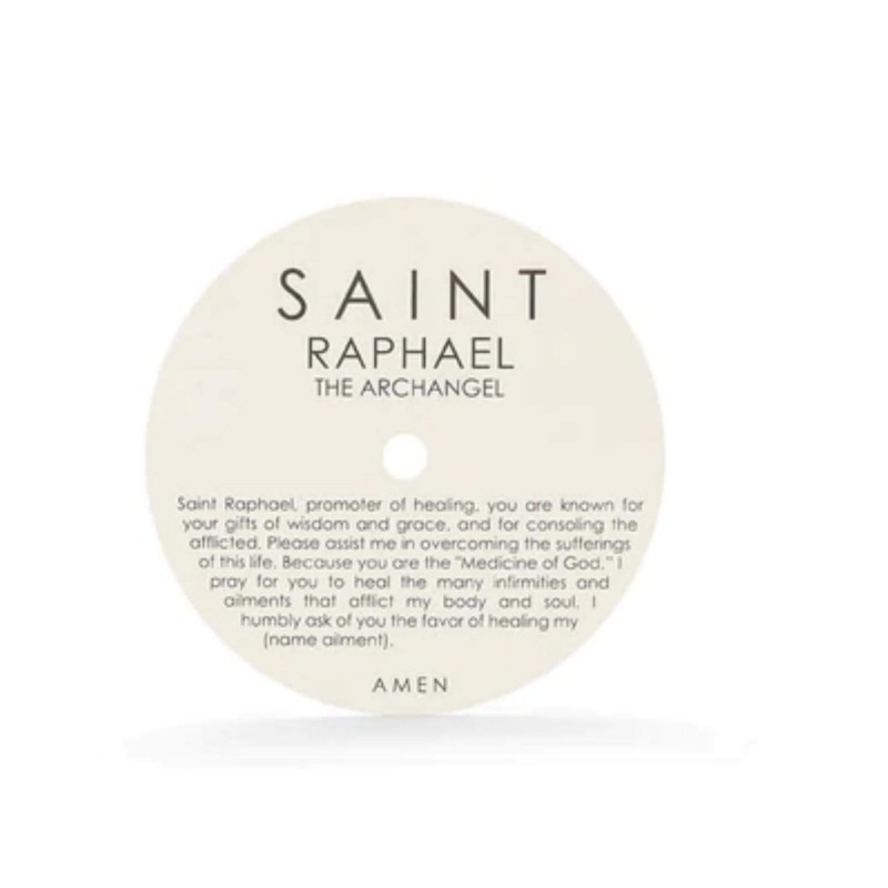 SAINT Raphael the Archangel Saint of Healing 11oz Candle 