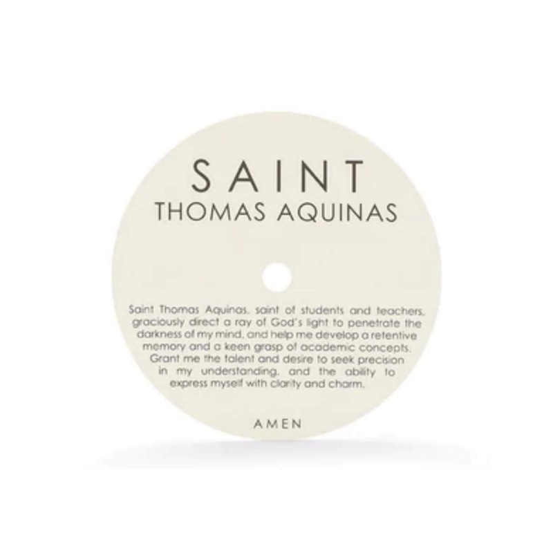 SAINT Thomas Aquinas Saint of Students and Teachers 11oz Candle 